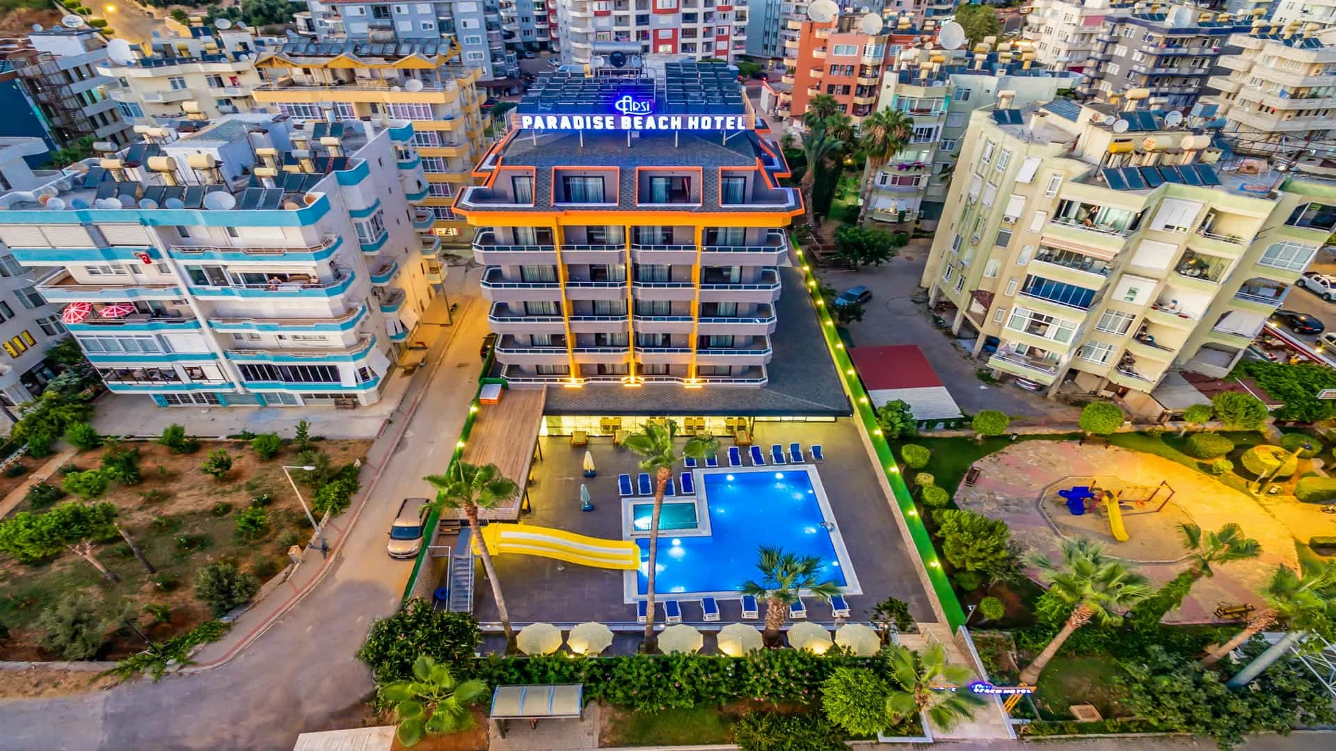Hotel Arsi Blue Beach Hotel i Antalya , Turkiet