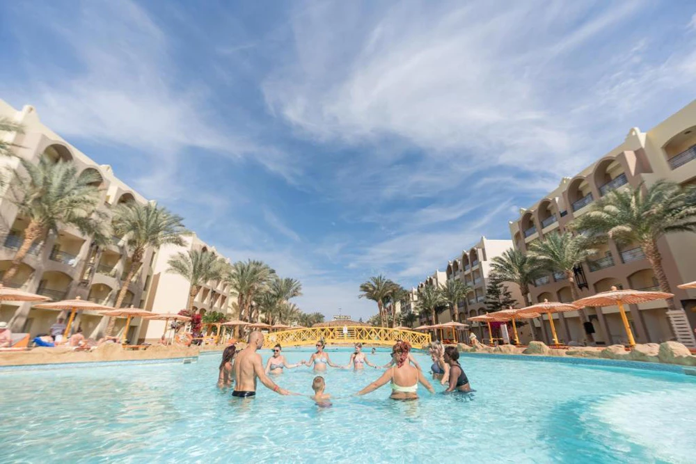 Hotel El Karma Aqua Beach Resort i Hurghada, Egypt - Billede 3