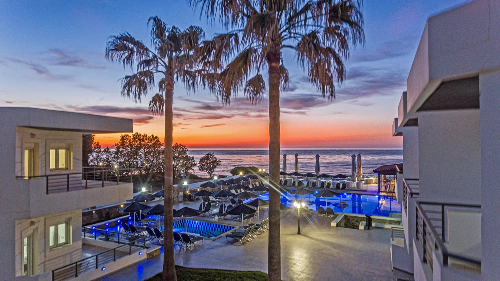 Hotel Krini Beach Hotel i Crete, Greece - Billede 1