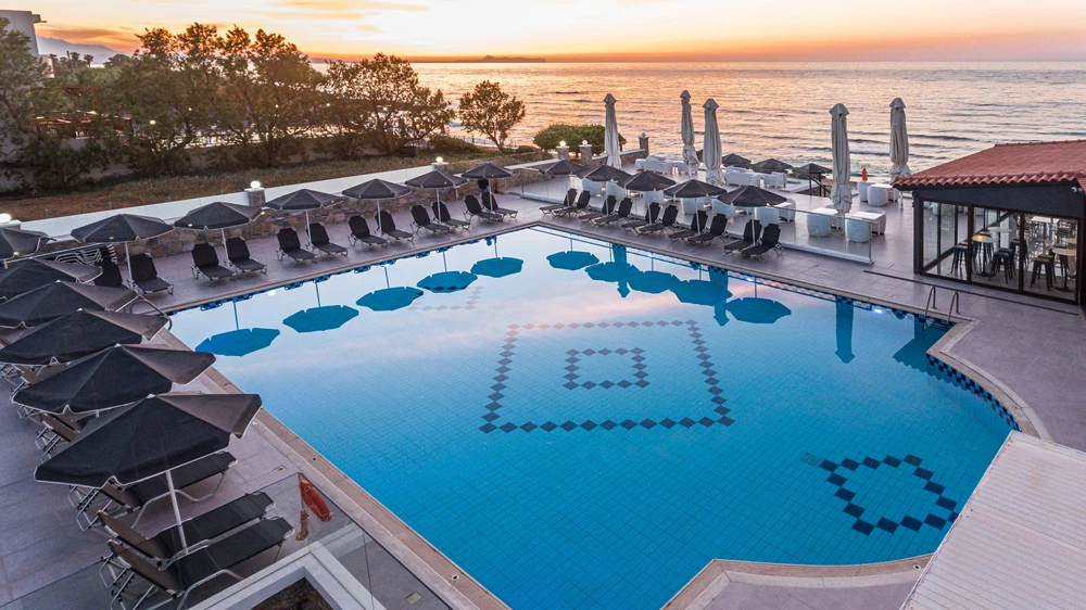 Hotel Krini Beach Hotel i Crete, Greece - Billede 6