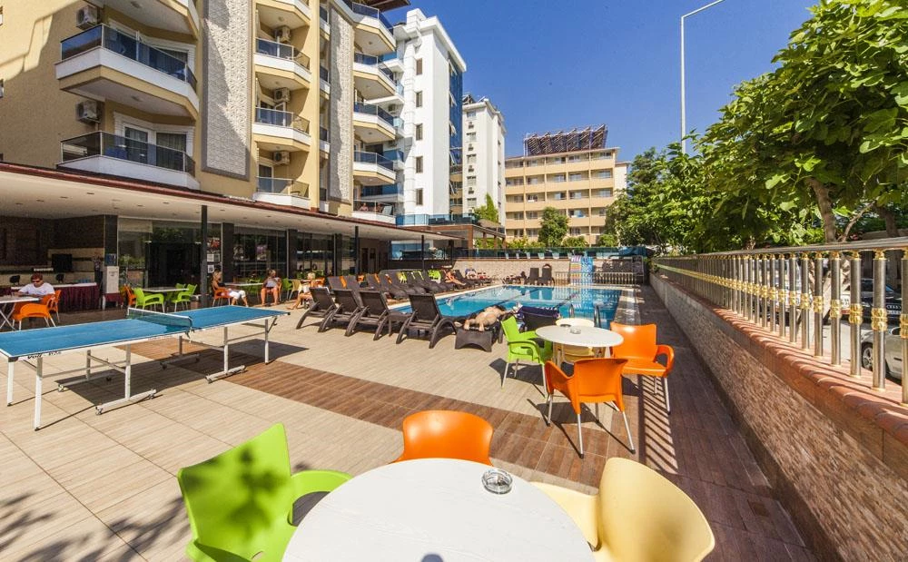 Hotel Kleopatra Ada Beach i Antalya, Turkiet - Billede 4