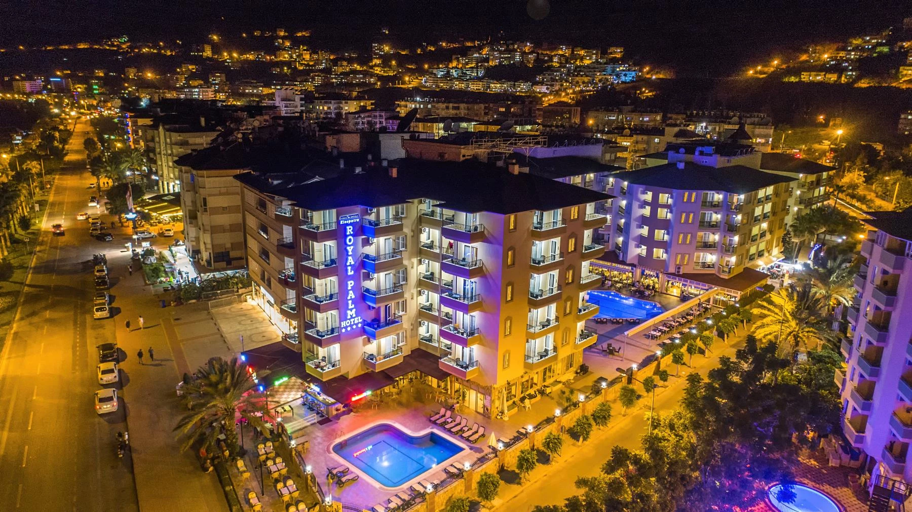 Hotel Kleopatra Royal Palm Hotel i Antalya, Turkiet - Billede 1