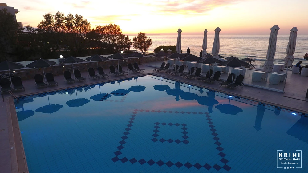 Hotel Krini Beach Hotel i Crete, Greece - Billede 8