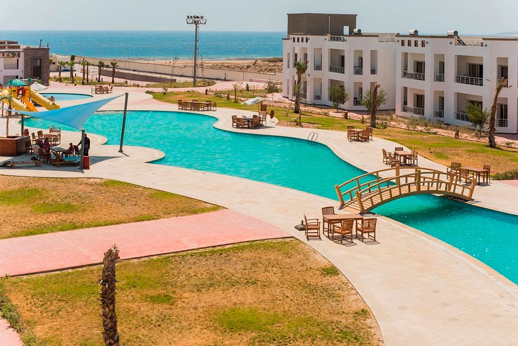 Hotel New Eagles Aqua Park resort i Hurghada, Egypt - Billede 3