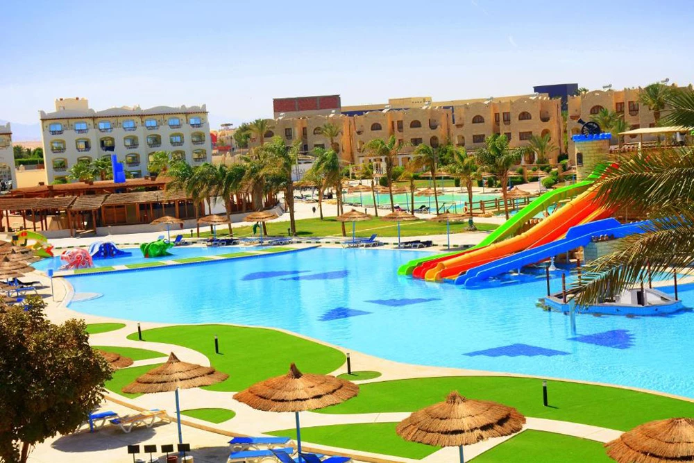 Hotel Royal Lagoons Resort and Aqua Park i Hurghada, Egypt - Billede 3