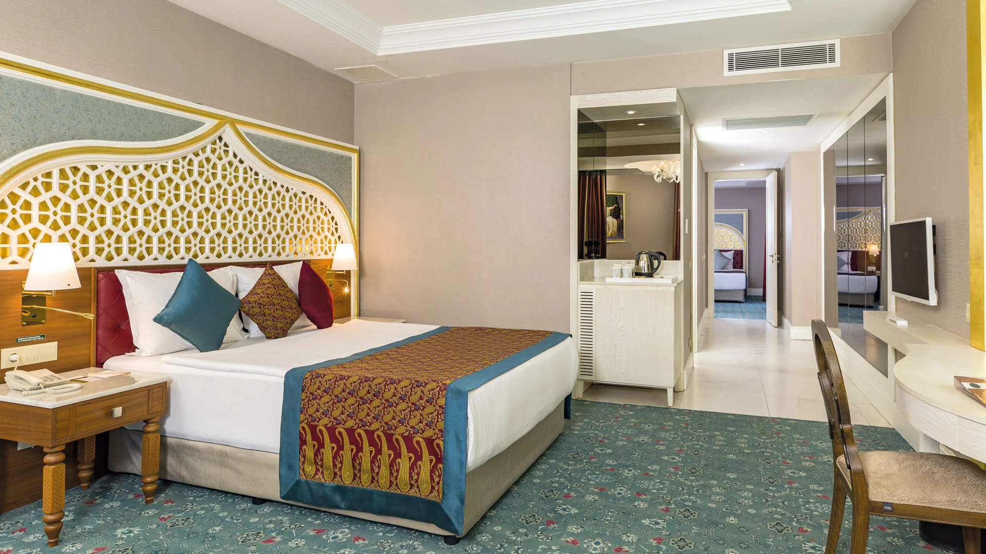 Hotel Royal Taj Mahal i Antalya, Turkiet - Billede 19