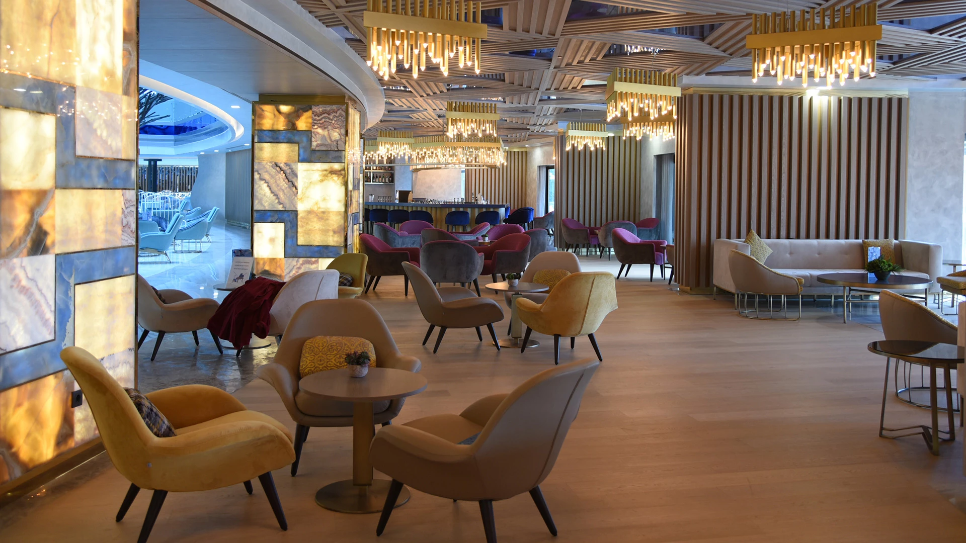 Lobby på Hotel Royal Wings Hotel i Antalya, Turkiet - Billede 2