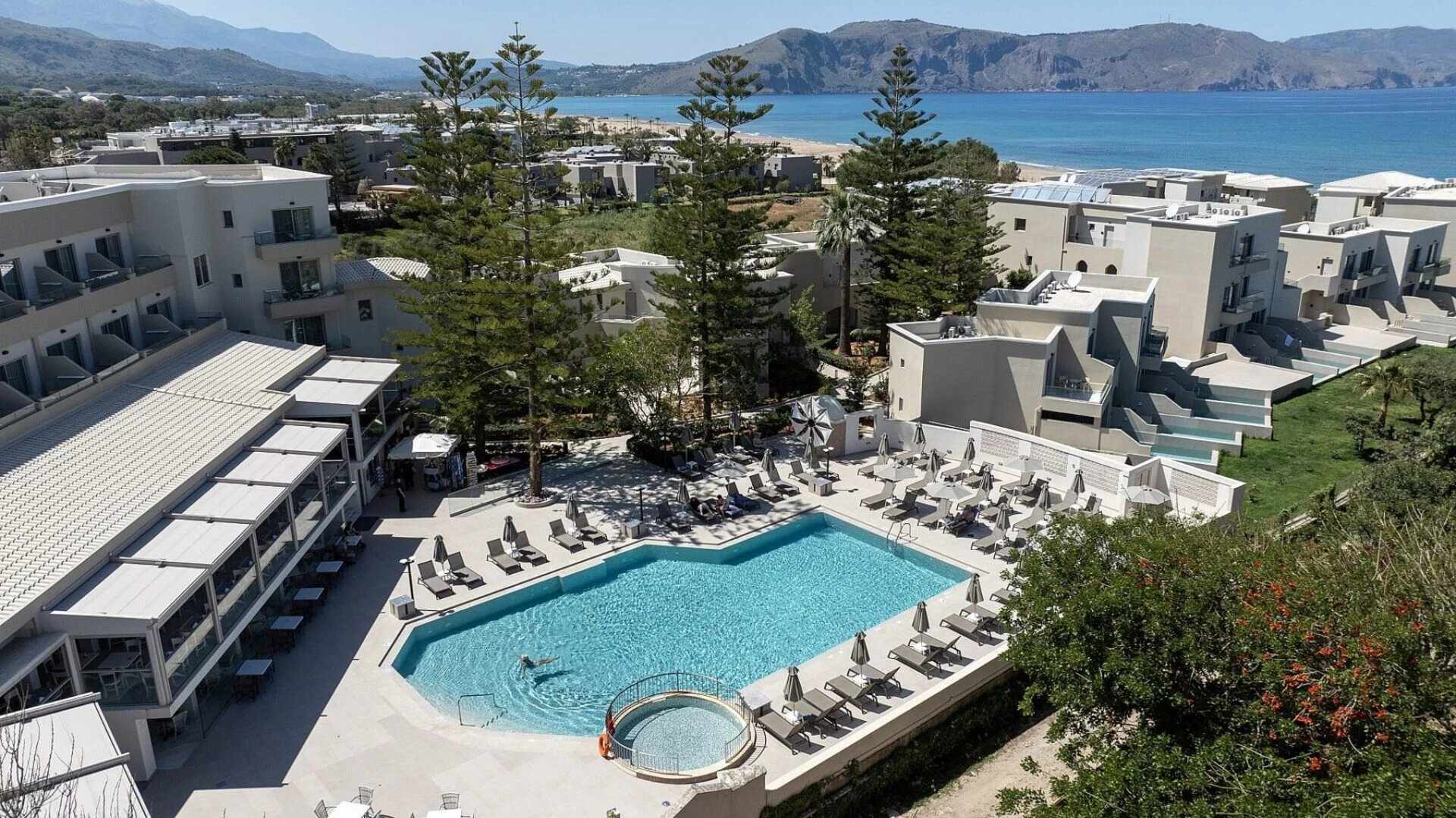 Hotel Vantaris Luxury Beach Hotel i Crete , Grækenland